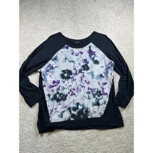Banana Republic Pullover Womens Large Tie Dye Raglan Sleeve Top